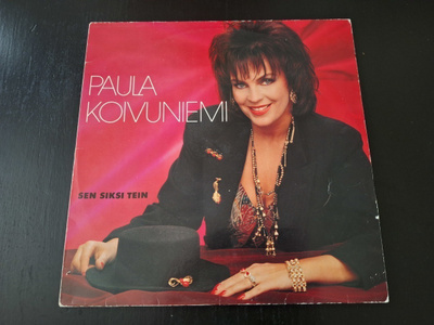 PAULA KOIVUNIEMI - SEN SIKSI TEIN . LP