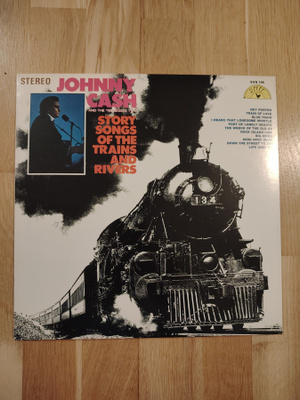 JOHNNY CASH : Story songs of the trains and rivers -LP