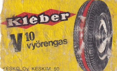 Kleber V10 vyörengas   8/6