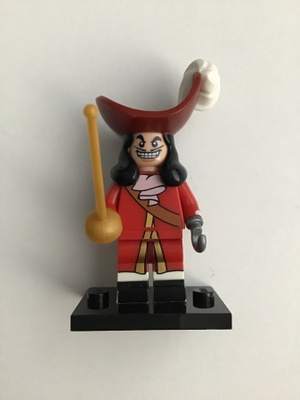 Lego minifiguuri, Captain Hook, Disney, Series 1