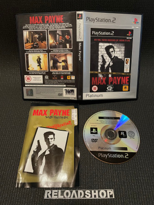 Max Payne PLATINUM PS2 - CIB