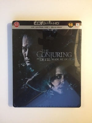 Conjuring 3 - Steelbook (4K Ultra HD + Blu-ray) UUSI