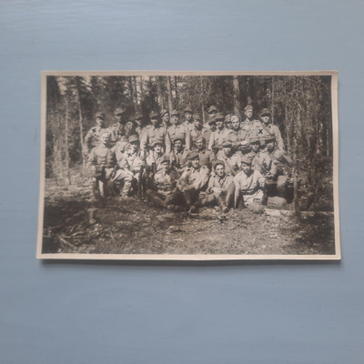 PK Ylämaa Husu v-41 sotilaat lähdössä jatkosotaan