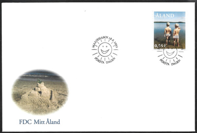 FDC Åland 2003  Minun Ahvenanmaani   LaPe ÅL 225