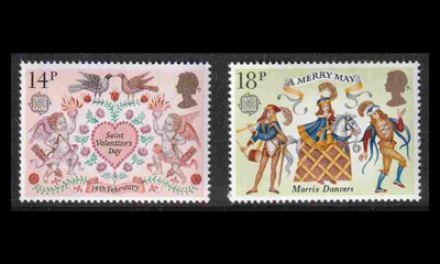Iso-Britannia 867-8 ** Europa kansanperinteet (1981)