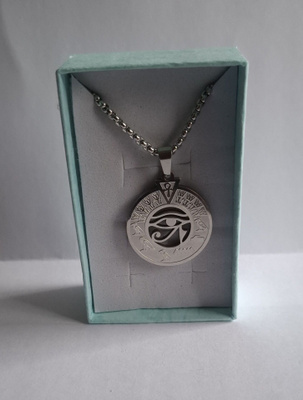 Horuksen Silmä Amuletti (Stainless Steel)