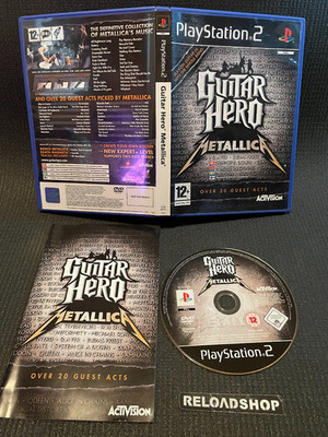 Guitar Hero Metallica - Nordic PS2 - CIB