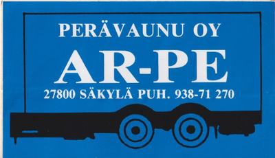Säkylä. AR-PE .Perävaunu Oy,   e223