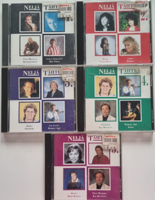 NELJÄ TÄHTEÄ 1-5 CD