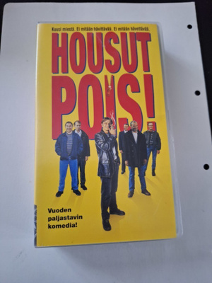 HOUSUT POIS! - VHS Kasetti