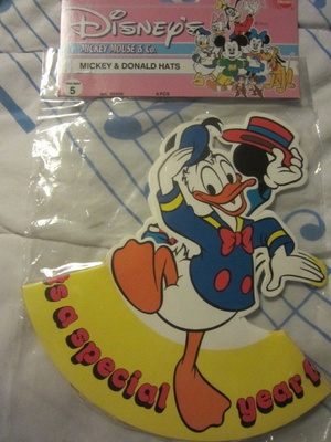 Disney's Mickey & Donald Hats / Party Hats / Juhlahatut