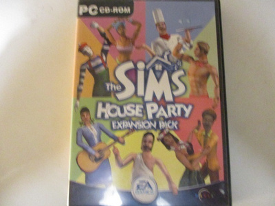 PC CD THE SIMS HOUSE PARTY EXPANSION PACK