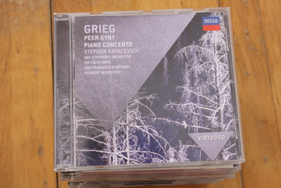 Grieg Peer Gynt Piano Concerto Kovacevich CD