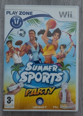 * Summer Sports Party Wii / Wii U PAL CIB Lue Kuvaus