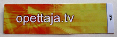 Kirjanmerkki opettaja tv