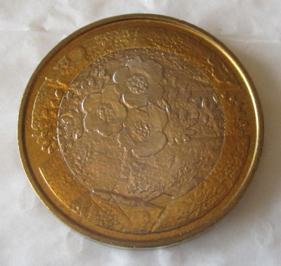 Suomi 5 € 2012 - Pohjolan luonto, Kasvisto (UNC)