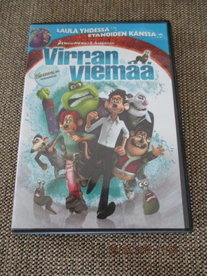 VIRRAN VIEMÄÄ (DVD) - ANIMAATIO