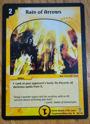 Duel Masters Rain of Arrows