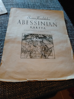 abessiinan kartta 1935