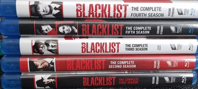 Blacklist kaudet 1-5 -Blu-Ray