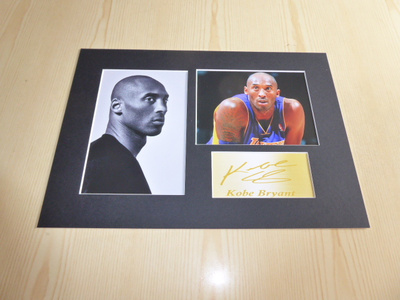 Kobe Bryant NBA Los Angeles Lakers valokuvat paspis A4