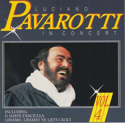 CD: Luciano Pavarotti in concert vol. 4
