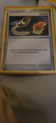 Switch 102/113 - EX Delta Species card