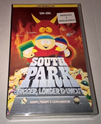 SOUTH PARK BIGGER LONGER UNCUT  VHS