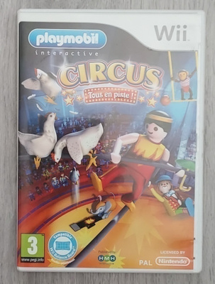 * Playmobil Circus Wii / Wii U PAL CIB Lue Kuvaus