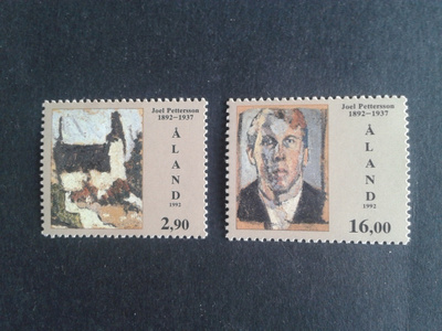 åland 1992 joel pettersson 2,9mk ja16mk**