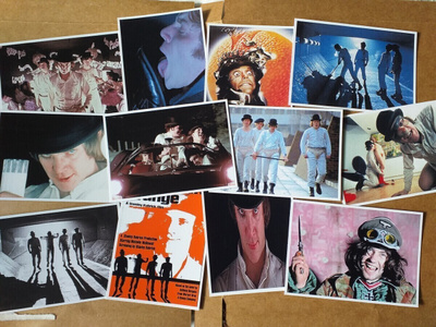 CLOCKWORK ORANGE ---- postikorttisetti   (Upea Lahja!!)