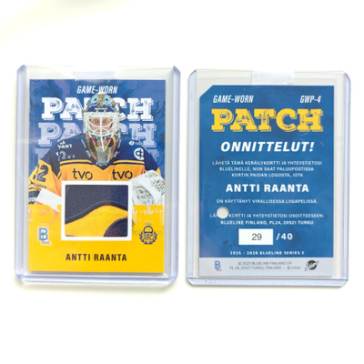 Antti Raanta PATCH Blueline