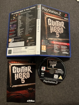 Guitar Hero 5 PS2 (Suomijulkaisu)