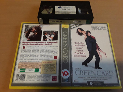 Green Card - SF VHS (Touchstone Home Video)