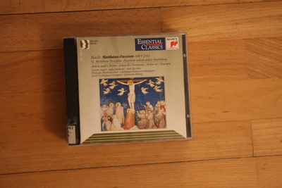 Bach Matteus-Passio BWV 244 Arleen Auger CD