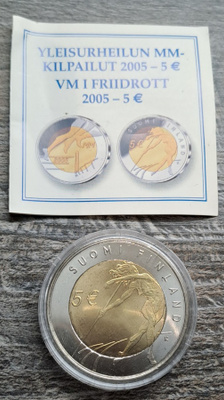 Yleisurheilun mm 2005 5€!