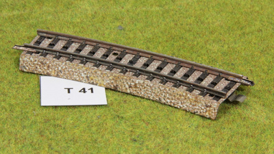 #T41 Märklin rata 5201, 1/2 r=437,4mm
