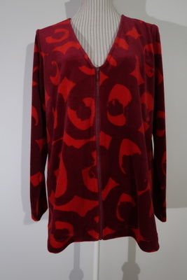 MARIMEKKO MIKA PIIRAINEN KAJAVA VELOUR  JAKKU   KOKO M