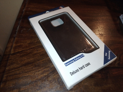 Samsung Galaxy S II musta suojakuori (uusi)