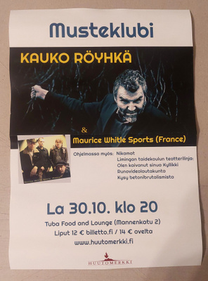 Kauko Röyhkä : Juliste