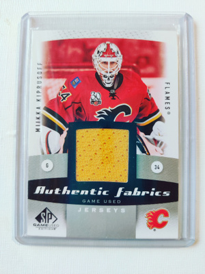 Miikka Kiprusoff -  10-11 SPGU Authentic Fabrics