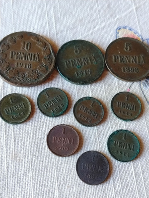 10 kp tsaarin kuparikolikkoa