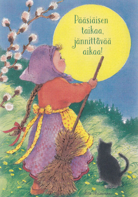 Postikortti Pääsiäinen
