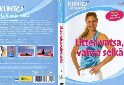 kunto plus:litteä vatsa, vahva selkä (4756)