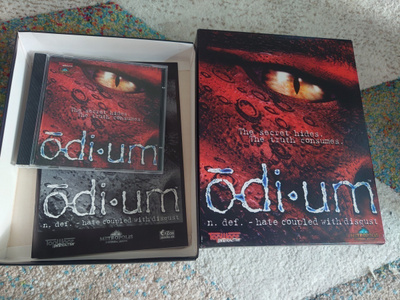 ODIUM pc big box 1999 peli win 95/98