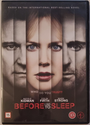 BEFORE I GO TO SLEEP DVD