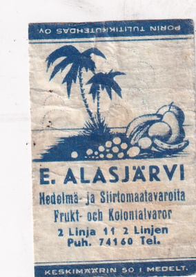 Helsinki, E. Alasjärvi , 2 Linja  ,  e59
