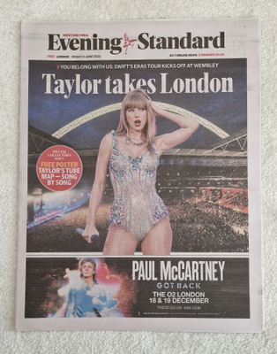 Evening Standard 21.6.2024 – Taylor Swift