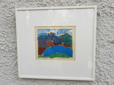 Maija Kumpulainen-Sokka  ENSILUMI  Grafiikka v.1991