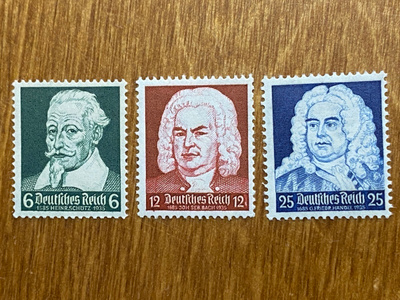 H.SCHUTZIN, J.S BACHIN JA G.F HÄNDELIN VUOSIJUHLAT  SARJA**